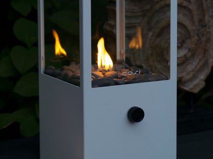 Lanterne à gaz de table Cosiscoop Dome blanche Cosi