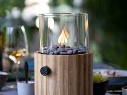 Lanterne à gaz de table Cosiscoop Bamboo Cosi