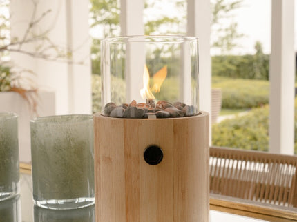 Lanterne à gaz de table Cosiscoop Bamboo Cosi
