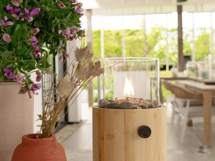 Lanterne à gaz de table Cosiscoop Bamboo Cosi