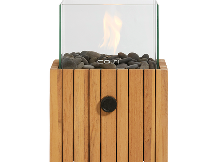 Lanterne à gaz de table Cosiscoop Timber carré Cosi