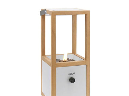 Lanterne à gaz de table Cosiscoop Urban blanche Cosi