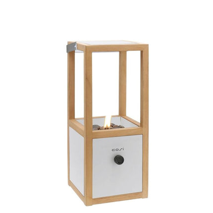Lanterne à gaz de table Cosiscoop Urban blanche Cosi
