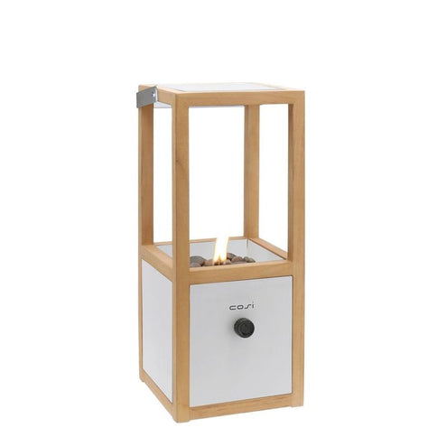 Lanterne à gaz de table Cosiscoop Urban blanche Cosi