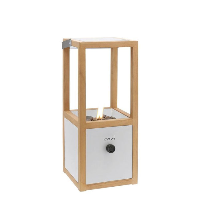 Lanterne à gaz de table Cosiscoop Urban blanche Cosi