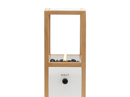 Lanterne à gaz de table Cosiscoop Urban blanche Cosi