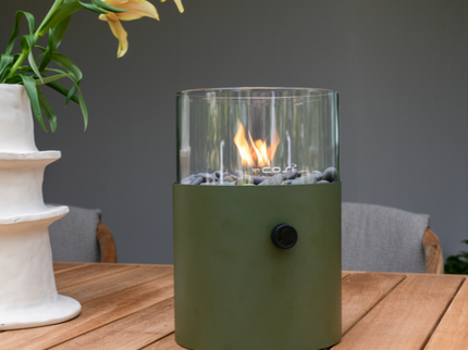 Lanterne à gaz de table Cosiscoop Original XL vert mousse Cosi