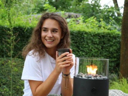 Verre haut de rechange pour lanterne à gaz Cosiscoop XL Cosi