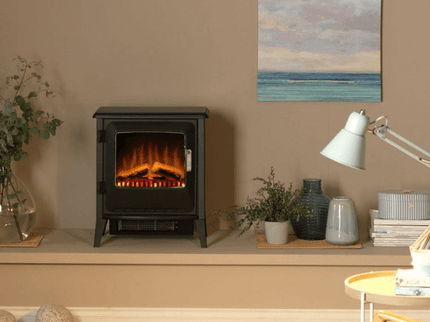 Dimplex Lucia vrijstaande haard sfeerbeeld
