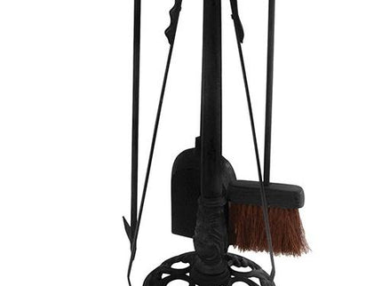 Esschert Design 4-delige Haard Gereedschapset met Houder