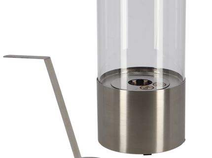 Esschert Bioethanol Tafelhaard Rond RVS