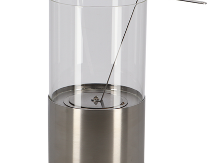 Esschert Bioethanol Tafelhaard Rond RVS