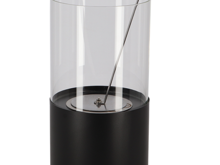 Cheminée de table bioéthanol ronde noir Esschert Design