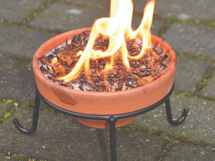 Trépied porte flambeau pour pot à feu Esschert Design