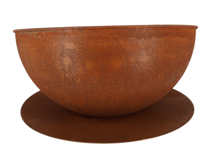 Brasero bol à feu Incliné rouille Esschert Design