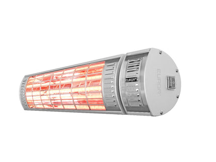Chauffage de terrasse suspendu Golden 2500 Ultra RCD halogène gris Eurom