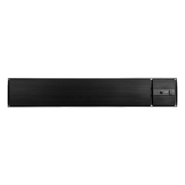 Chauffage de terrasse suspendu Outdoor Heatpanel 1800 RC noir Eurom
