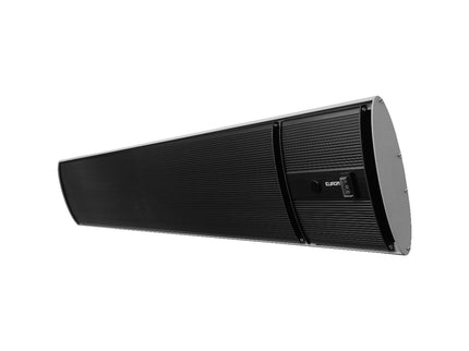 Chauffage de terrasse suspendu Outdoor Heatpanel 1800 RC noir Eurom