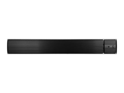 Chauffage de terrasse suspendu Outdoor Heatpanel 2400 RC noir Eurom