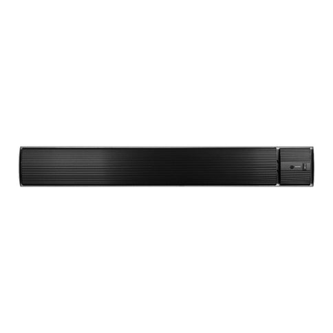Chauffage de terrasse suspendu Outdoor Heatpanel 2400 RC noir Eurom
