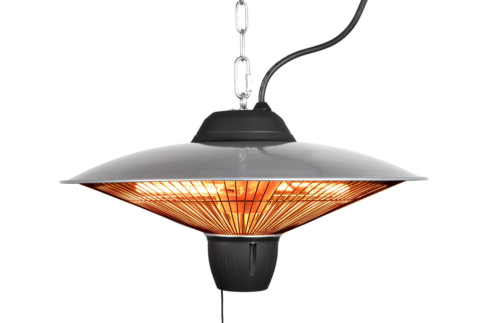Chauffage de la tente 1502 carbone gris Eurom