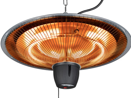 Chauffage de la tente 1502 carbone gris Eurom