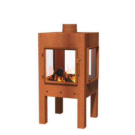 Poêle de jardin Digna XL acier corten FORNO