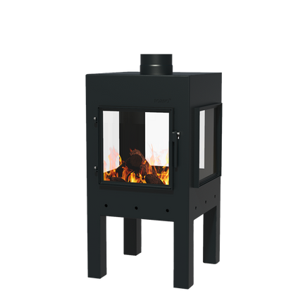 Poêle de jardin Digna XL noir FORNO