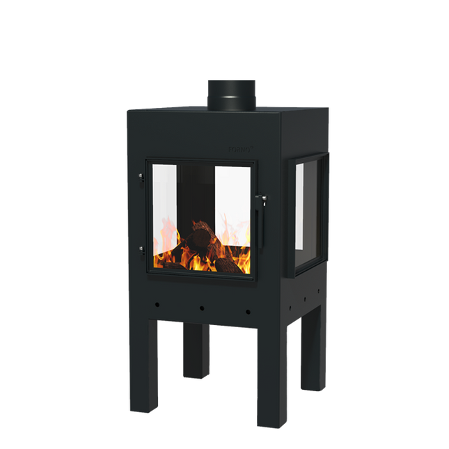 Poêle de jardin Digna XL noir FORNO