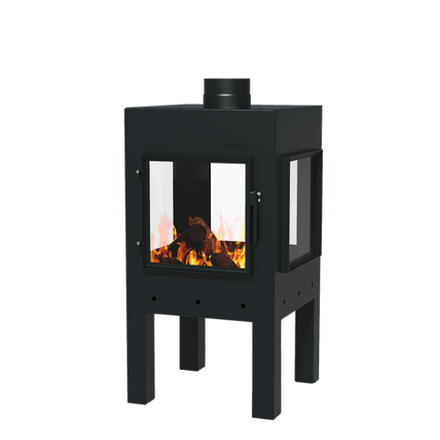 Poêle de jardin Digna noir FORNO