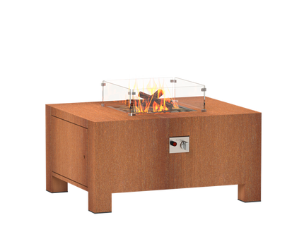 FORNO Vuurtafel Brann CortenStaal (1000 x 800 x 500)