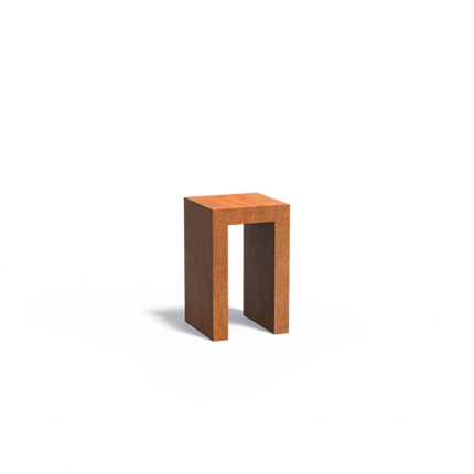 Piédestal Ouvrir acier corten FORNO