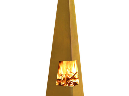 Cheminée de jardin Chacana XL acier corten GardenMaxX