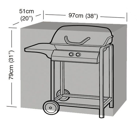 Garland barbecuehoes buitenkeuken 97 Brons