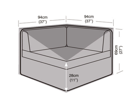 Garland LOUNGESETHOES 94 x 94 x 69 cm