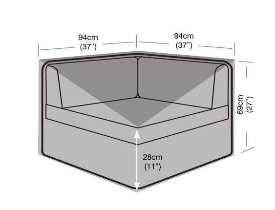 Garland LOUNGESETHOES 94 x 94 x 69 cm