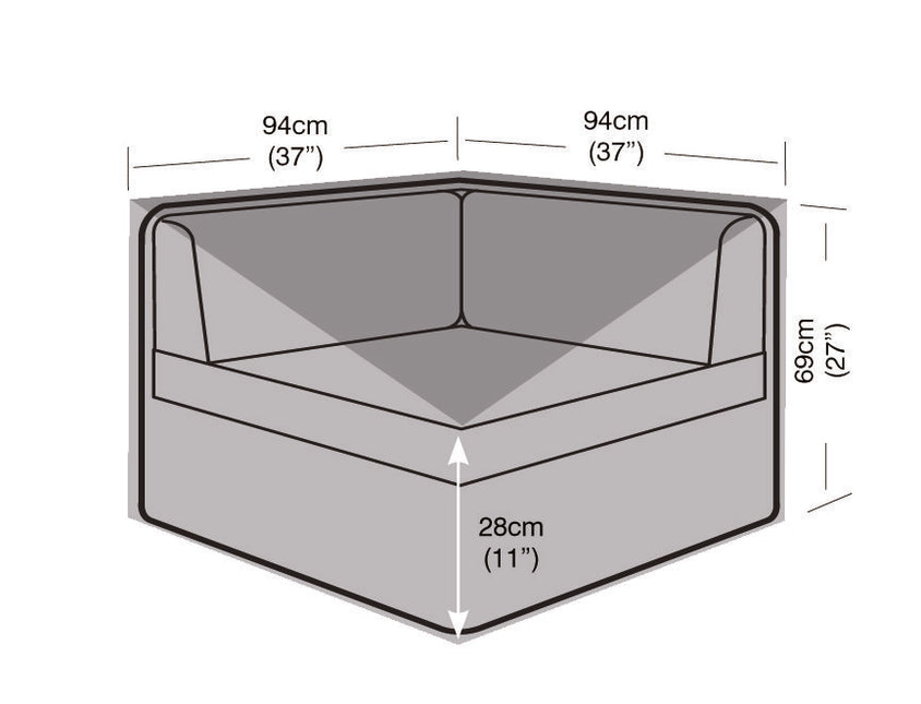Garland LOUNGESETHOES 94 x 94 x 69 cm
