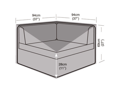 Garland LOUNGESETHOES 94 x 94 x 69 cm