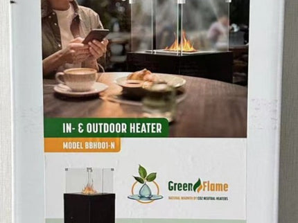 Green Flame Bio-Ethanol Heater