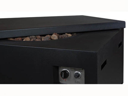 Deksel voor Cocoon table vierkant klein zwart