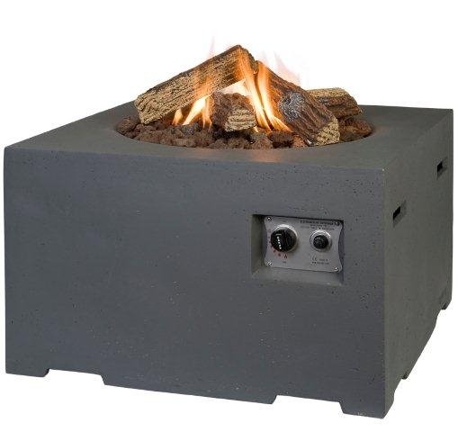 Cocoon table vierkant antraciet
