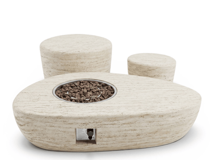 Cache-bouteille de gaz Organic travertin Happy Cocooning