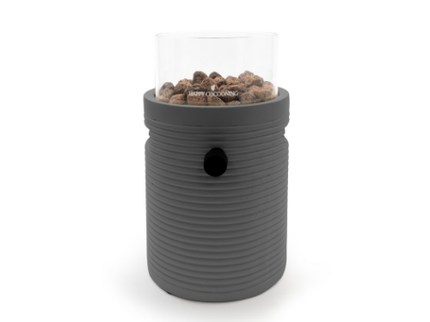 Cheminée de table Lumi Groove anthracite Happy Cocooning
