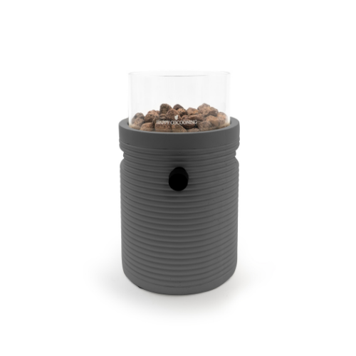Cheminée de table Lumi Groove anthracite Happy Cocooning