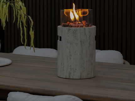 Cheminée de table Lumi Stone Happy Cocooning