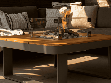 Happy Cocooning vuurtafel Horizon 95 smokey anthracite