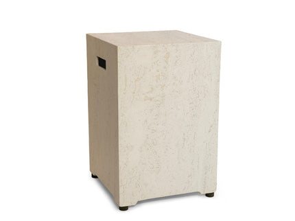 Ensemble table brasero Estate 88 travertin Happy Cocooning