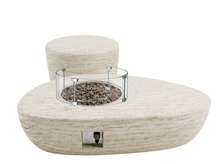 Ensemble table brasero Estate Organic 150 Happy Cocooning