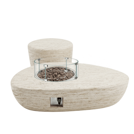 Ensemble table brasero Estate Organic 150 Happy Cocooning