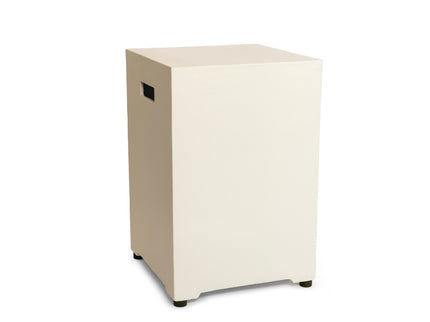 Ensemble table brasero Estate Square 88 oyster beige Happy Cocooning